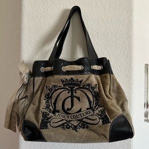 Juicy Couture velour bag